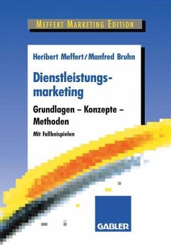 Dienstleistungsmarketing - Meffert, Heribert