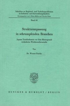 Cover Strukturanpassung in schrumpfenden Branchen.