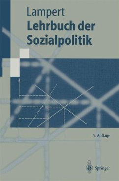 Lehrbuch der Sozialpolitik. Mit 37 Tabellen. - Lampert, Heinz