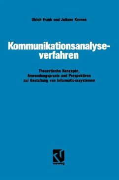 Kommunikationsanalyseverfahren - Frank, Ulrich; Kronen, Juliane