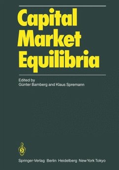 Capital Market Equilibria - BUCH - Bamberg, G., Günter Bamberg and M. Brennan