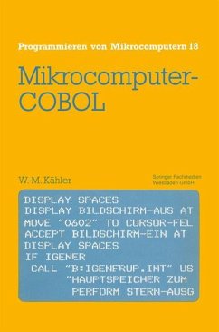 Mikrocomputer-COBOL - Kähler, Wolf-Michael