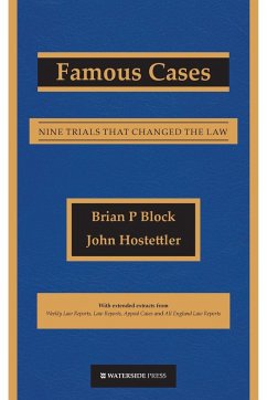 Famous Cases - Block, Brian P; Hostettler, John