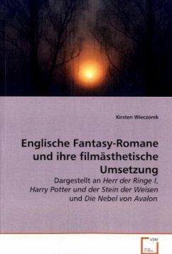 Cover Englische Fantasy-Romane und ihre filmästhetische Umsetzung