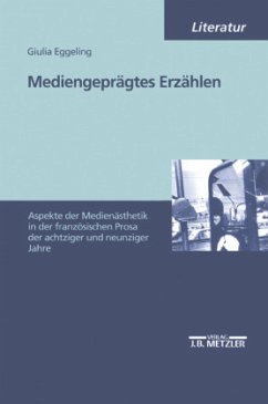 Cover Mediengeprägtes Erzählen; .