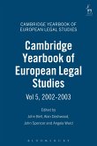 Cambridge Yearbook of European Legal Studies Vol 5, 2002-2003