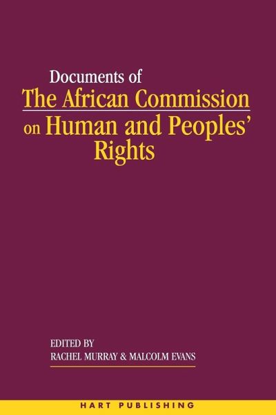 Documents of the African Commission on Human and Peoples' Rights