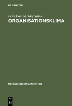 Organisationsklima - Conrad, Peter;Sydow, Jörg