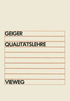Qualitätslehre - Geiger, Walter