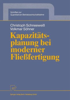 Cover Kapazitätsplanung bei moderner Fließfertigung