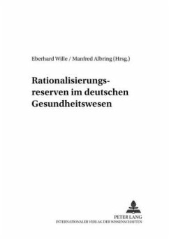 Cover Rationalisierungsreserven im deutschen Gesundheitswesen