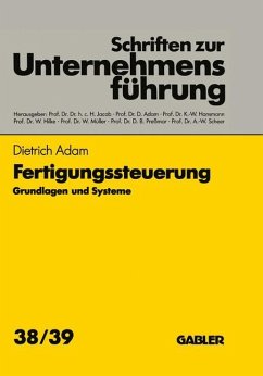 Fertigungssteuerung - Adam, Dietrich