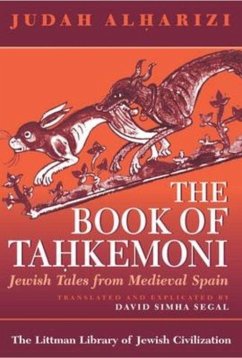 Cover Book of Tahkemoni: Jewish Tales from Medieval Spain