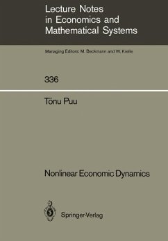 Nonlinear Economic Dynamics.