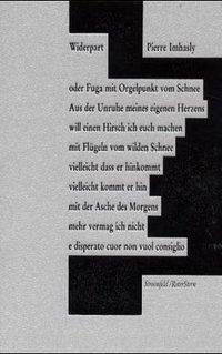 Cover Widerpart oder Fuga mit Orgelpunkt vom Schnee