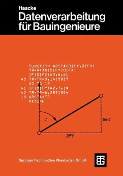 Datenverarbeitung für Bauingenieure - Becker, Jürgen;Burghardt, Will;Haacke, Wolfhart