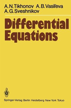 Differential Equations - Tikhonov, A. N.;Vasil'eva, A. B.;Sveshnikov, A. G.