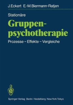 Stationäre Gruppen-psychotherapie - Eckert, Jochen; Biermann-Ratjen, Eva-Maria