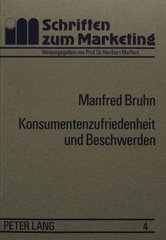 Cover Konsumentenzufriedenheit und Beschwerden