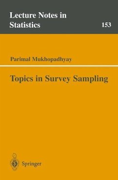 Topics in Survey Sampling - Mukhopadhyay, Parimal