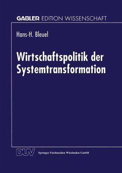 Cover Wirtschaftspolitik der Systemtransformation