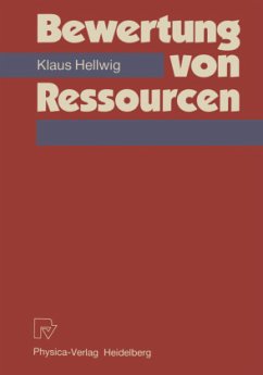 Bewertung von Ressourcen - Hellwig, Klaus