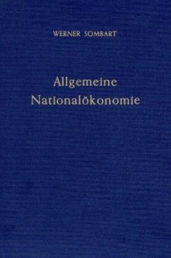 Cover Allgemeine Nationalökonomie.