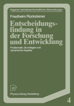 Cover Entscheidungsfindung in der Forschung und Entwicklung