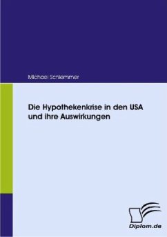 Die Hypothekenkrise in den USA und ihre Auswirkungen - Schlemmer, Michael