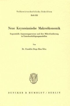 Cover Neue Keynesianische Makroökonomik.