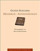 Hölderlin-Aufzeichnungen - Schlesier, Gustav