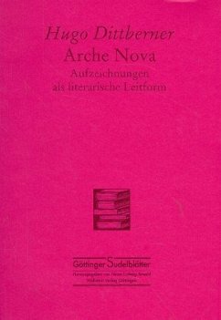 Arche nova - Dittberner, Hugo