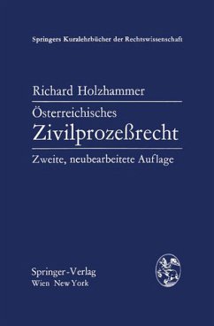 Österreichisches Zivilprozeßrecht - Richard Holzhammer