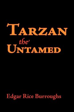 Cover Tarzan the Untamed, Large-Print Edition