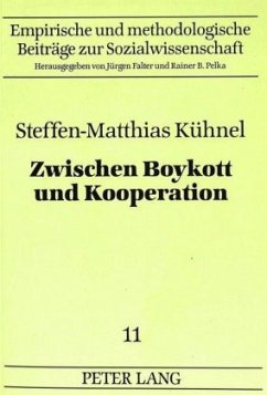 Zwischen Boykott und Kooperation - Kühnel, Steffen-Matthias