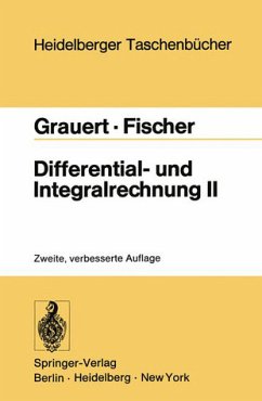 Differential- und Integralrechnung; Teil: 2., Differentialrechnung in mehreren Veränderlichen, Differentialgleichungen. Heidelberger Taschenbücher ; Bd. 36