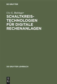 Cover Schaltkreistechnologien für digitale Rechenanlagen
