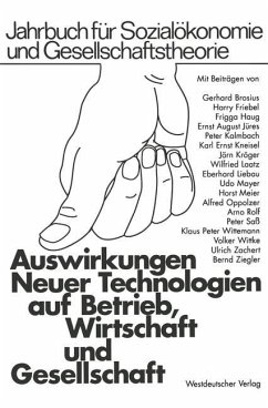 Auswirkungen Neuer Technologien auf Betrieb, Wirtschaft und Gesellschaft - N/A, N/A