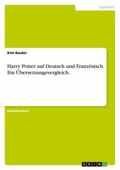 Cover Harry Potter auf Deutsch und Französisch. Ein Übersetzungsvergleich.