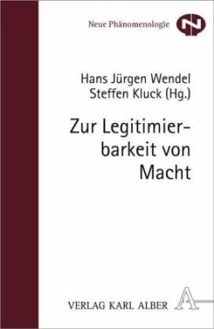 Cover Zur Legitimierbarkeit von Macht