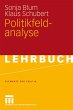 Politikfeldanalyse. Elemente der... - Bild 1