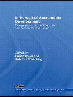 In Pursuit of Sustainable Development - Baker, Susan / Eckerberg, Katarina (eds.)