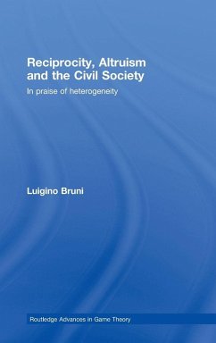Reciprocity, Altruism and the Civil Society Cover Reciprocity, Altruism and the Civil Society