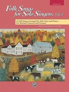 Folk Songs for Solo Singers, Vol 2