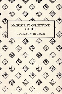 Manuscript Collection Guide - Stein, Douglas L; G W Blunt White Library