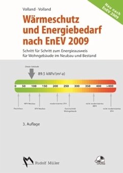 Wärmeschutz und Energiebedarf nach EnEV 2009, m. CD-ROM - Volland, Karlheinz; Volland, Johannes