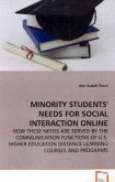 Minority Students' Needs for Social Interaction online