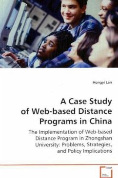 A Case Study of Web-based Distance Programs in China - Lan, Hongyi