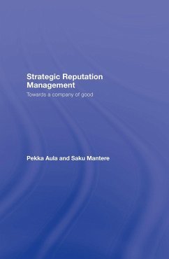 Strategic Reputation Management - Aula, Pekka; Mantere, Saku