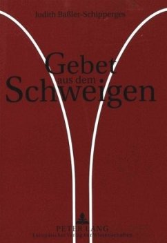 Cover Gebet aus dem Schweigen